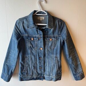 Madewell Classic Blue Denim Jacket